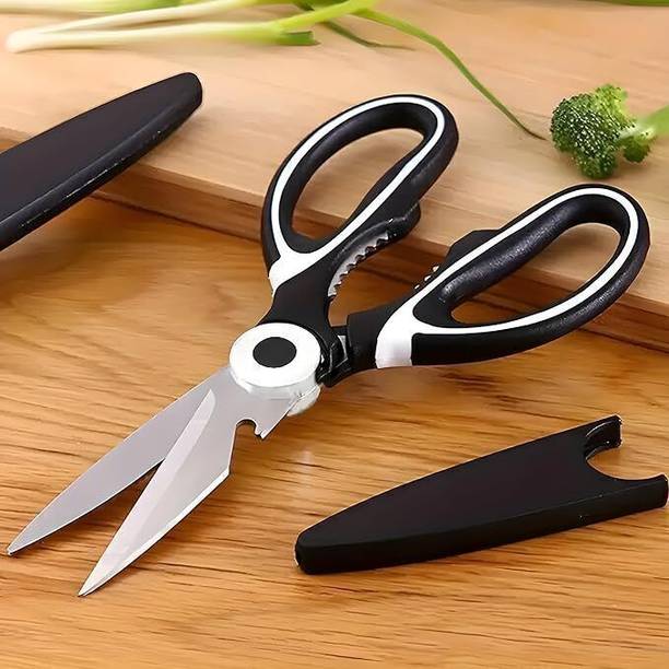 JIALTO Multipurpose Kitchen Scissors For Home & Gardening Needs Stainless Steel All-Purpose Scissor