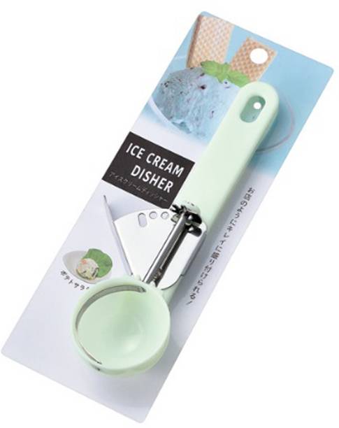 echo Stainless Steel Easy Trigger Ice Cream Scoop Serving Spoon for Kitchen Scoop