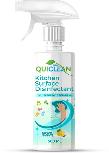 QUICLEAN Kitchen Surface Disinfectant Spray For Germs Free Home And Kitchen Cleaner