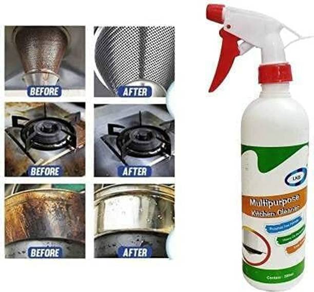 ANGLE TRADERS Nontoxic Magic Degreaser Spray for Kitchen Gas Stove Cleaning Spray Kitchen Cleaner