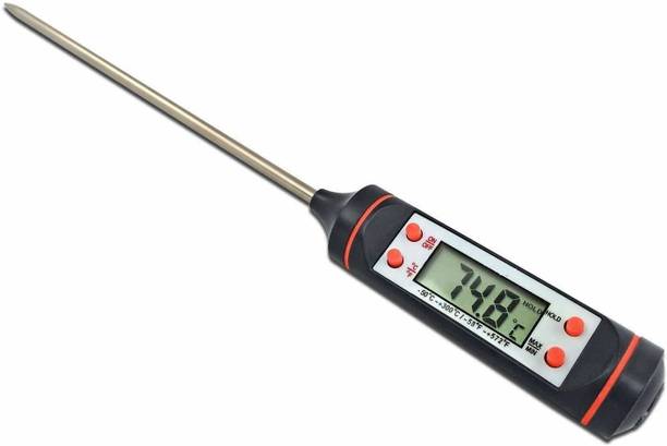 Sueriv Lcd Food Thermometer Cooking Probe Pen Type Thermometer Instant Read Thermocouple Kitchen Thermometer