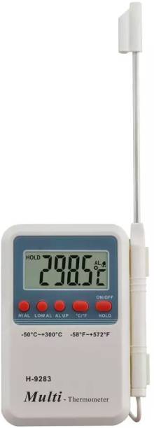 ACU-CHECK Digital Multi Steam Thermometer With External Sensing Probe For Ventilation Food Thermometer with Fork Kitchen Thermometer