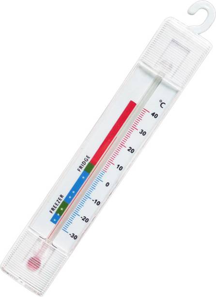 B-Arm Wall Hanging Thermometer for Refrigerators| Min Max Thermometer with Hook Touch Free Kitchen Thermometer