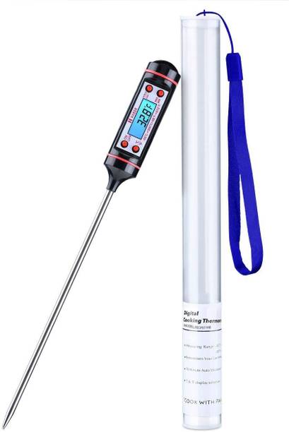 GoodsBazaar Portable Stainless Steel Probe Cooking Thermometer Baking Temperature Measuremen Instant Read Thermocouple Kitchen Thermometer