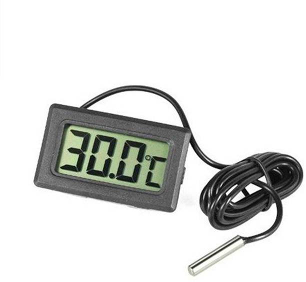 MCP Healthcare Digital Display Fridge Aquarium Thermometer Temperature Sensor Fridge Freezer Thermometer with Fork Kitchen Thermometer