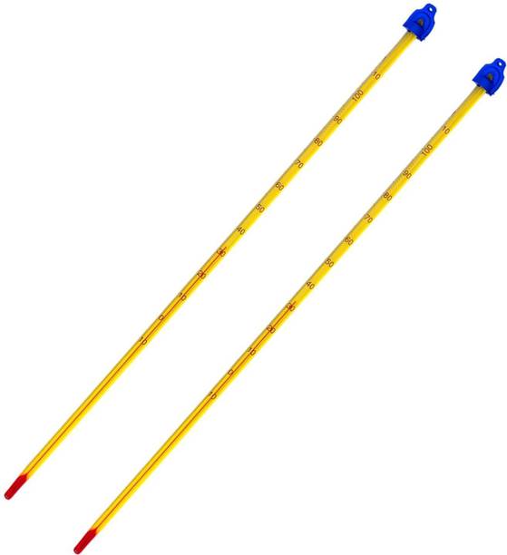 Shakuntla Alcohol Filled -10 to110°C with Hanging Hole 300mm Length Ideal for Laboratory Instant Read Thermocouple Kitchen Thermometer