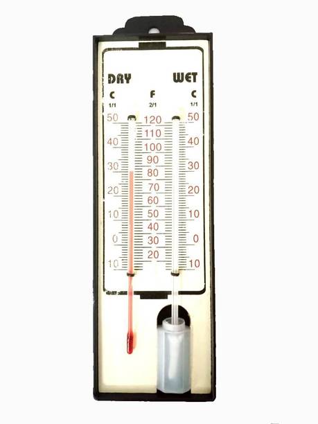 Simrah WET & DRY HYGROMETER Thermometer with Fork Kitchen Thermometer