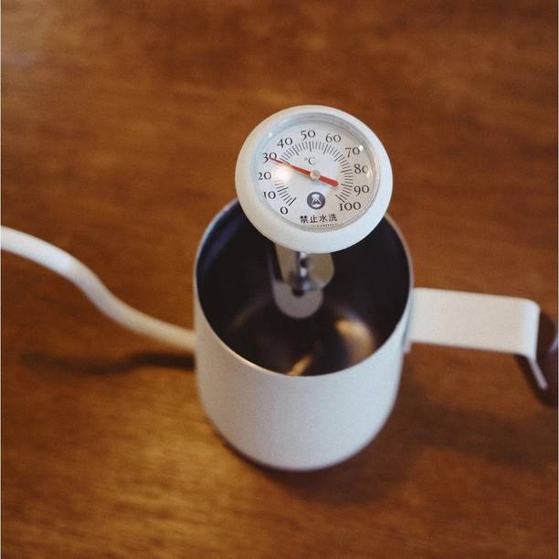 TIMEMORE Thermometer Stick-White Instant Read Thermocouple Kitchen Thermometer