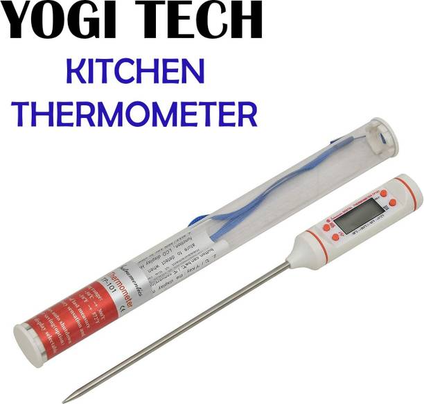 Sueriv Digital Stainless Steel Kitchen Temperature pen type Cooking Thermometer Instant Read Thermocouple Kitchen Thermometer