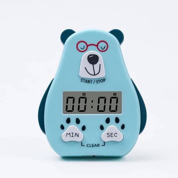 YELONA Digital Cooking Timer with Loud Alarm LCD Display & Retractable Stand -Sky Blue Digital Kitchen Timer