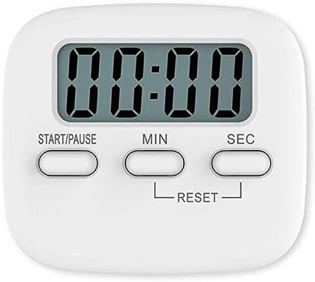 Besillia Kitchen Timer LCD Display Cooking Magnetic Stopwatch Timer with Loud Alarm Digital Kitchen Timer