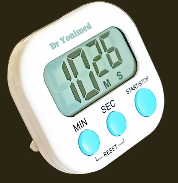 DR YONIMED Digital Cooking Timer Kitchen Timer With Loud Alarm Large LCD Display Stopwatch Digital Kitchen Timer