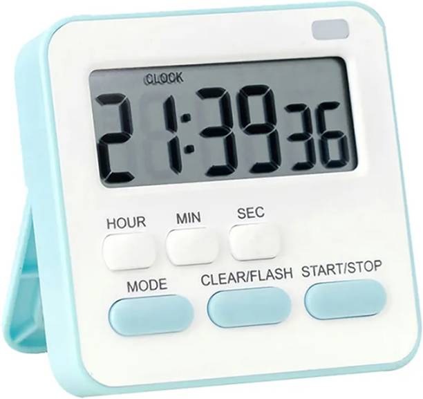 YELONA Blue Digital Timer Kids, Kitchen, Cooking, Classroom, Exercise, Oven, Baking Digital Kitchen Timer