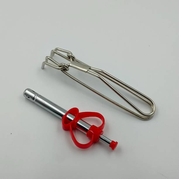 फारक्यू FSS-901 1 steel pakad and 1 gas lighter set रसोई उपकरण सेट