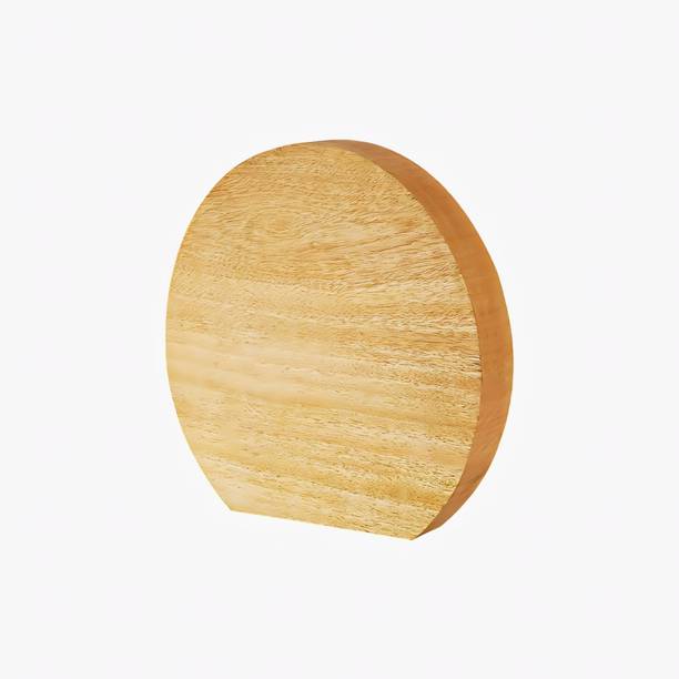 SS HOME AND OFFICE INTERIOR Primium Quility Natural Wooden round shape chopping board Kitchen Tool Set