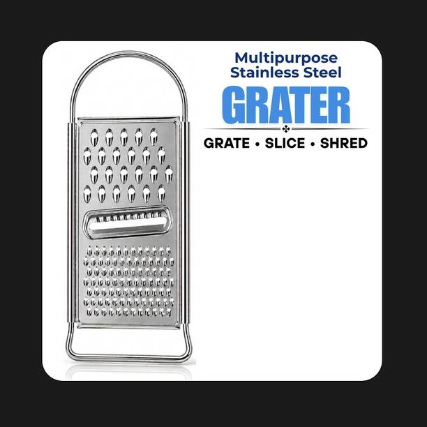Sona Store Stainless Steel Grater for Kitchen | Vegetable & Cheese Hand Grater Multipurpose Kitchen Tool Set