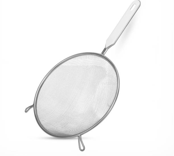 fackelmann Stainless Steel Chalni For Draining Pasta, Blanched Vegetables Strain - 20cm Kitchen Tool Set