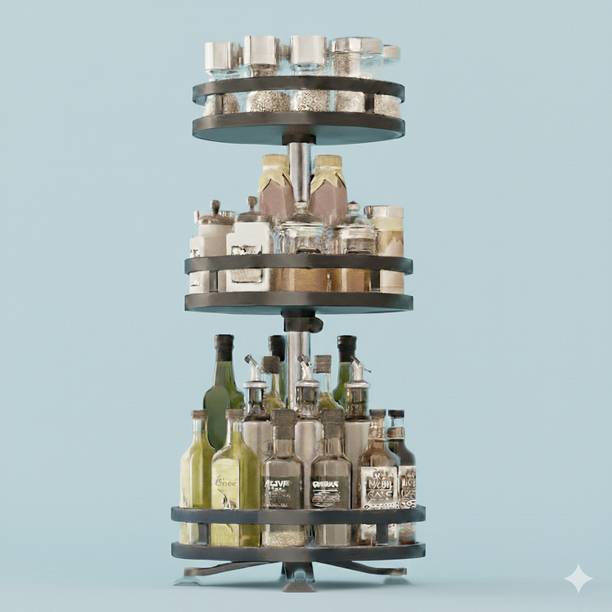 Newway Plastic Kitchen Trolley