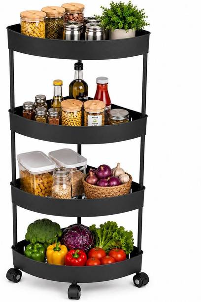 Cantus 4R 333 Plastic Kitchen Trolley