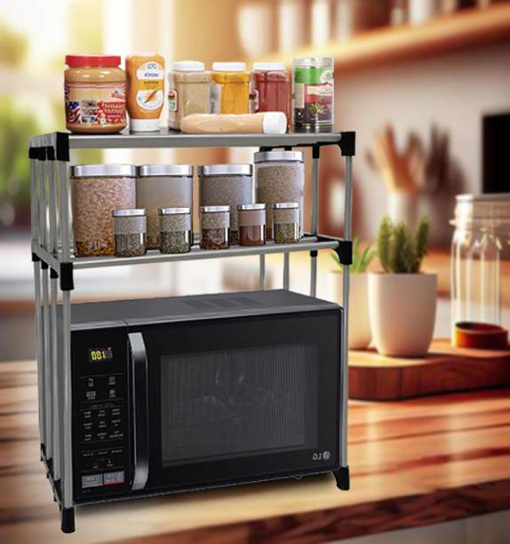 RAXONWARLD Carbon Steel Kitchen Trolley