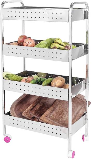 fashion kitchen Steel Kitchen Trolley