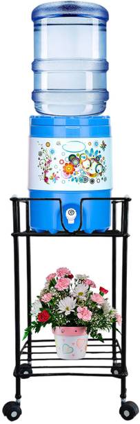 MEENA ENTERPRISES Heavy-Duty Multipurpose Matka Stand with Wheels,Matka stand,Multipurpose Stand Iron Kitchen Trolley