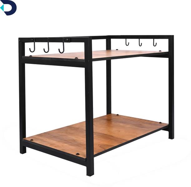Deshco Iron, Wooden Kitchen Trolley