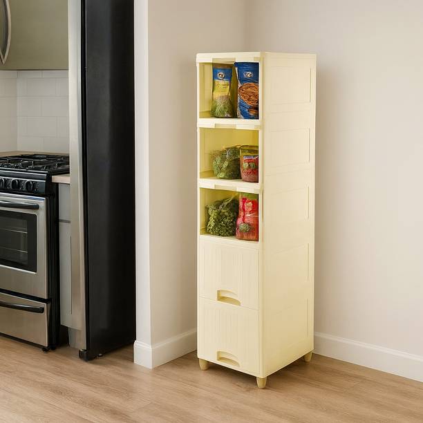 MAXTID Plastic Kitchen Trolley