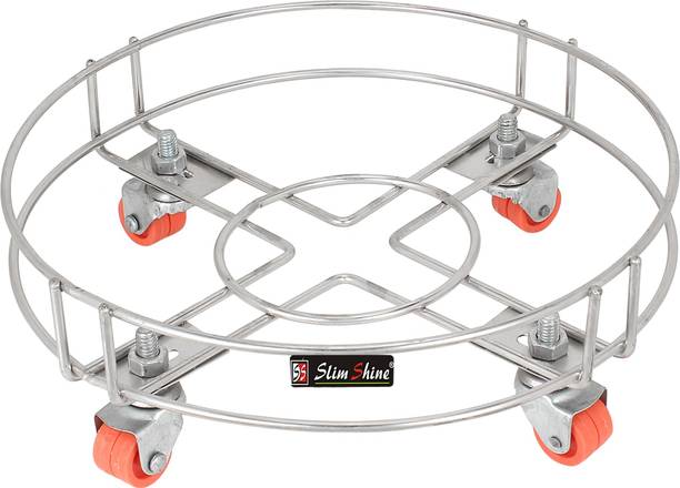 SLIMSHINE HEAVY-TROLLY-SS Gas Cylinder Trolley