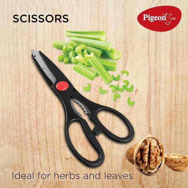 Pigeon 6 Pc Stainless Steel Knife Set Shears 6 piece Kitchen Tool Set