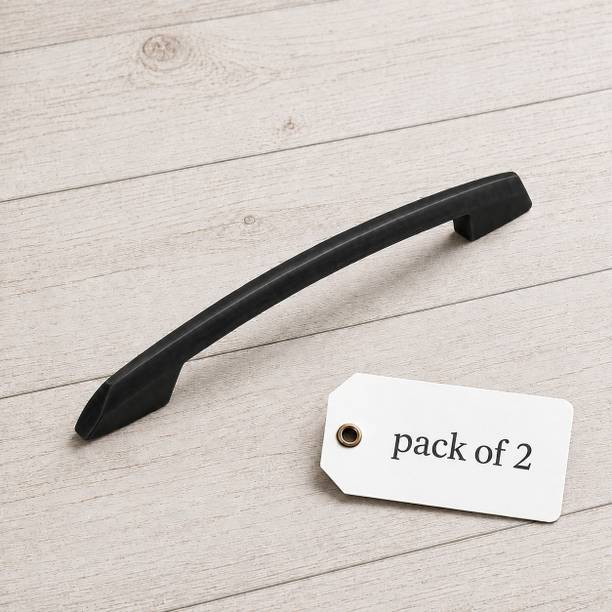ATOM 8 inches CH-545 Black Matt Finish Zinc Cabinet/Drawer Handle