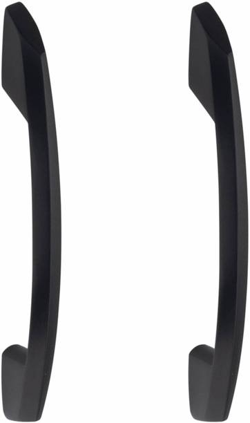 ATOM CH-545 4 inches Wardrobe Push Bar Black matt finish Zinc Cabinet/Drawer Handle