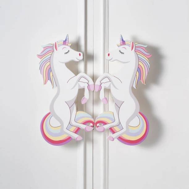 Krishna Priya Premium Unicorn 8 inch kids Cupboard Handle/ Drawer Knob/Knobs/Drawer Handle Wood Cabinet/Drawer Handle
