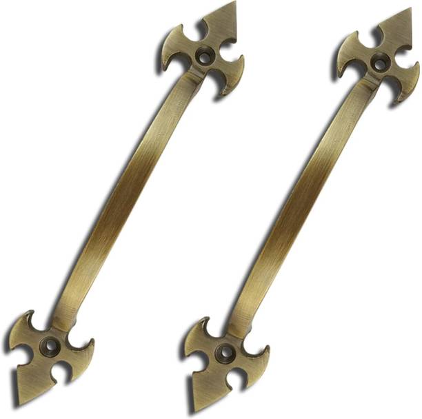 Mix & Match Shop Trishul cupboard wardrobe drawer pull push Cast Iron Cabinet/Drawer Handle