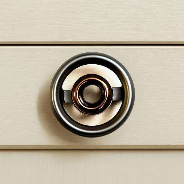 Krishna Priya Knobs for Drawer & Cabinets knobs Set Zinc Cabinet/Drawer Handle