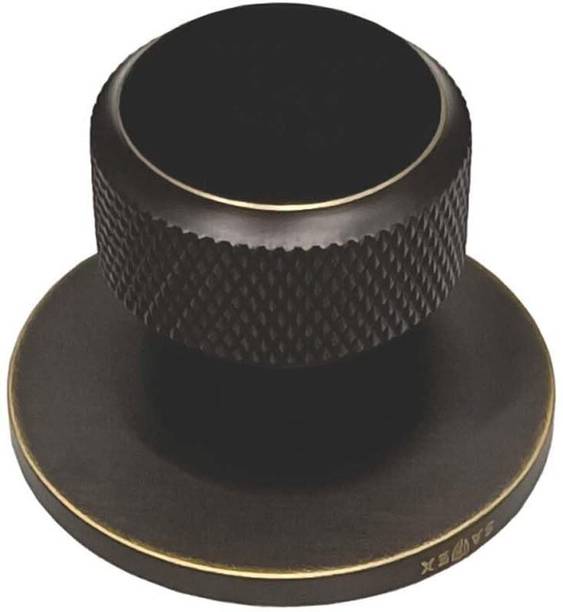 Safex Door Knobs | Suitable for Kitchen Cupboard, Drawer - Set of 1, Matt Bronze Brass Cabinet/Drawer Handle