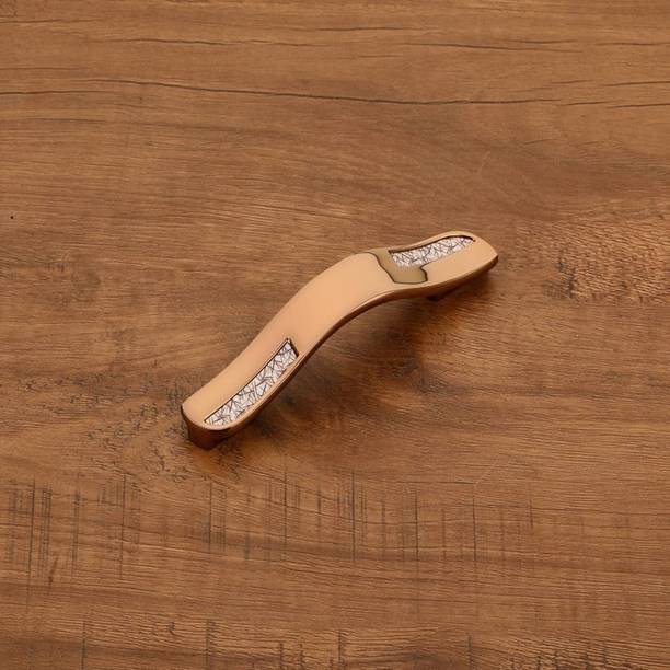 HARMONUS Kitchen Cabinet Pull Door Handle/Drawer Handle,PVD Rose Gold - Diamond Finish Zinc Cabinet/Drawer Handle