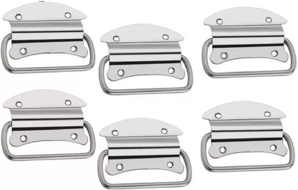 Krishna Priya Stainless Steel Mango Chest 3-Inch for Drawers,Cabinets,Drawer Pulls (Pack of 6) Stainless Steel Cabinet/Drawer Handle