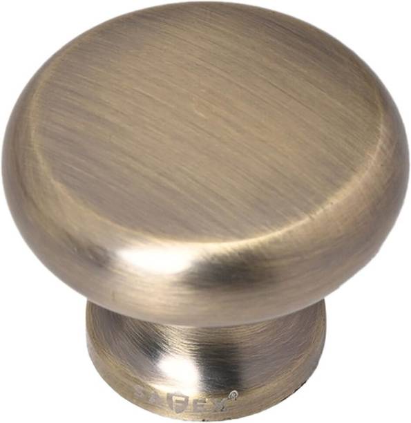 Safex Zinc Knob for Kitchen, Cupboard, Drawer Cabinet |Antique Brass | 38Mm Zinc Cabinet/Drawer Handle
