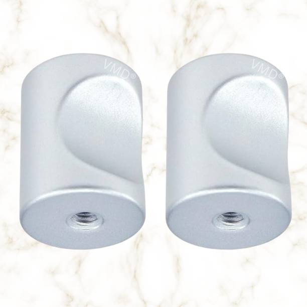 Vmd ROUND S.S MATT Finish DRAWER / CABINET/ CUPBOARD/Thumb / Finger (25mm) KNOB Stainless Steel Cabinet/Drawer Handle
