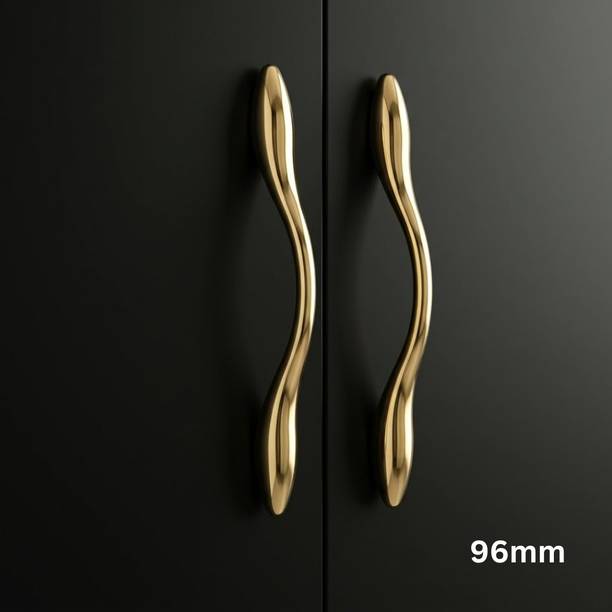 fittingo Decorative Kitchen Cabinet Handle for Drawer, Cupboard & Wardrobe Zinc Cabinet/Drawer Handle