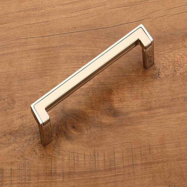 HARMONUS Kitchen Cabinet drawer Pull Handle, Satin CP Finish 160 MM - 8 INCH Zinc Cabinet/Drawer Handle