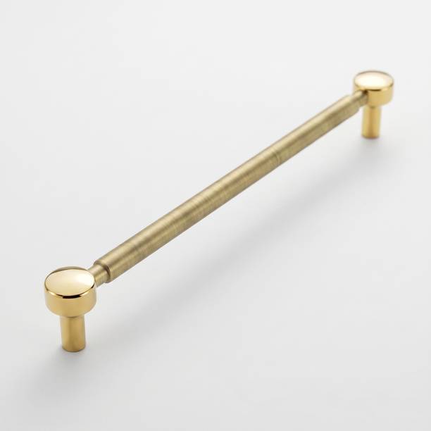 Midhan Lecro Cabinet Handle 18 Inch Gold | 450mm Wardrobe Handle | Cupboard Handle Stainless Steel Cabinet/Drawer Handle