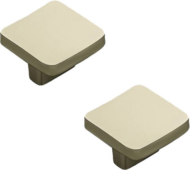 fittingo Satin Finish Handles for Kitchen Cabinets & Wardrobe Doors Zinc Cabinet/Drawer Handle