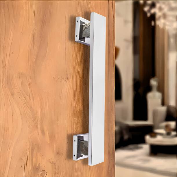 DOORCAM Premium Main Door Handle(12INCH)Cupboard Wardwrobe Handleset/SS Finish Stainless Steel Door Handle