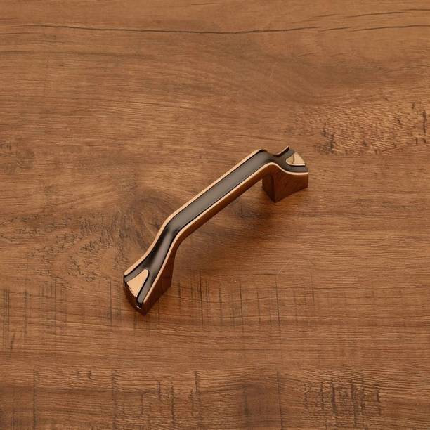 HARMONUS Kitchen Cabinet Door Pull Handle Rose Gold - Black Satin Finish 288 MM (12 Inch) Zinc Cabinet/Drawer Handle