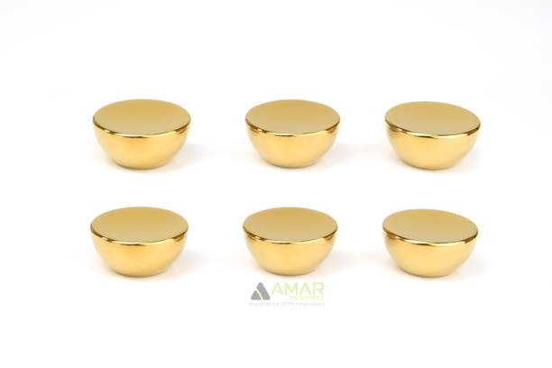 Amar Enterprise Stainless Steel PVD Gold Modern Knobs for Drawers & Dressers Stainless Steel Cabinet/Drawer Handle
