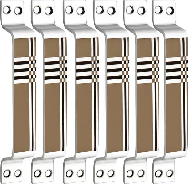 BUCKLER Door Handle| Cabinet| Window| Wardrobe|Drawer handles Laser Print Design-6 Inch Stainless Steel Cabinet/Drawer Handle
