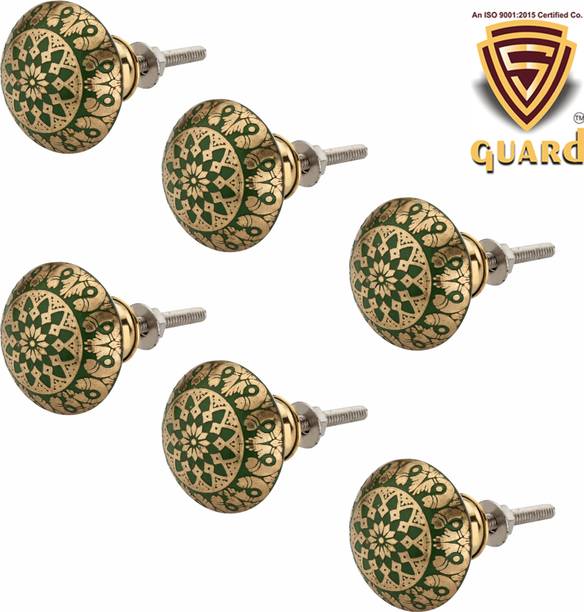 BUCKLER Pure Brass Knobs for Kitchen Cabinet, Drawer, window & cupboard knobs Brass Cabinet/Drawer Handle