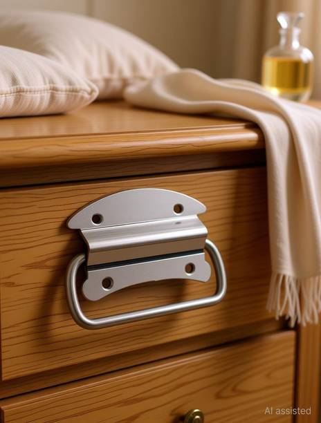 Krishna Priya Stainless Steel Mango Chest 3-Inch for Drawers,Cabinets,Drawer Pulls Stainless Steel Cabinet/Drawer Handle